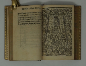 Los 1284 - Chappuys, Gabriel - Figures de la Bible declares par stances, par G. C. T. Augmantees de grand Nombre de figures aux Actes des Apostres. - 8 - thumb