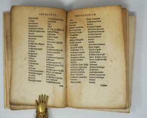 Los 1344 - Gerbel, Nikolaus - Icones imperatorum, et breues uitæ, atque rerum cuiusque gestarum indicationes - 5 - thumb