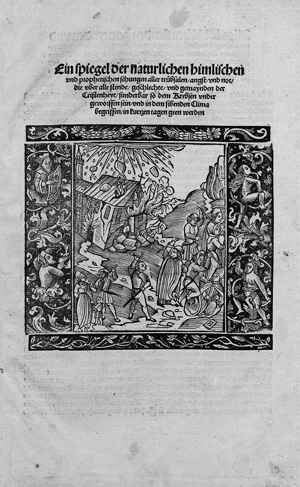 Los 1358 - Grünpeck, Joseph - Ein spiegel der naturlichen himlischen vnd prophetischen sehungen  - 0 - thumb