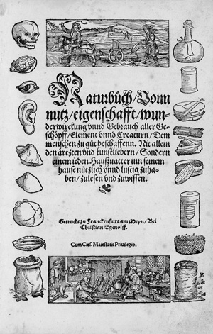 Lot 1390, Auction  122, Konrad von Megenberg, Naturbuch Vonn nutz, eigenschafft, wunderwirckung unnd Gebrauch 