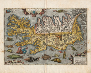 Lot 1441, Auction  122, Ortelius, Abraham und Island, Islandia. 1585