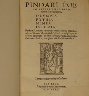 Lot 1455, Auction  122, Pindar, Olympia. Pythia. Nemea. Isthmia