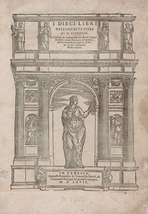 Lot 1516, Auction  122, Vitruvius Pollio, Marcus, I dieci libri dell'architectura