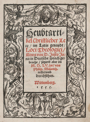 Lot 1526, Auction  122, Melanchthon, Philipp, Heubtartikel Christlicher Lere. Siebte deutsche Ausgabe 