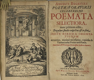 Lot 2008, Auction  122, Buchner, August, Poetae et oratoris celeberrimi poemata selectiora