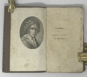 Lot 2029, Auction  122, Foscolo, Ugo, Ultime lettere di Jacopo Ortis