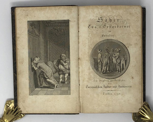 Lot 2060, Auction  122, Klinger, Friedrich Maximilian, Sahir, Eva's Erstgeborner im Paradiese
