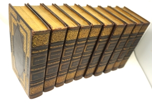 Los 2149 - Shakespeare, William - The Plays. Accurately printed. - Mit 10 Fore-edge Paintings - 12 - thumb