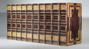 Los 2149 - Shakespeare, William - The Plays. Accurately printed. - Mit 10 Fore-edge Paintings - 10 - thumb