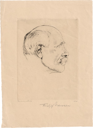 Lot 2365, Auction  122, Nansen. Fridtjof, Brief 1900 + signiertes Porträt