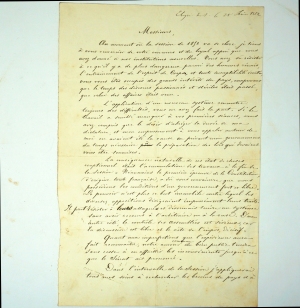 Los 2413 - Napoleon III., Kaiser der Franzosen - Signierte Regierungserklärung - 1 - thumb