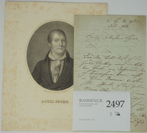 Los 2497 - Spohr, Louis - Brief 1853 - 0 - thumb