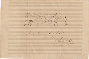 Wagner, Richard, Musikalisches Albumblatt 