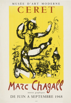 Lot 2603, Auction  122, Chagall, Marc, Musée d'art Moderne. Ceret