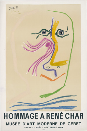 Lot 2620, Auction  122, Picasso, Pablo, Hommage a René Char