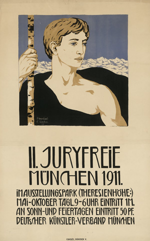 Lot 2674, Auction  122, Hegenbart-Elbleiten, Josef, II. Juryfreie München 1911. Großplakat