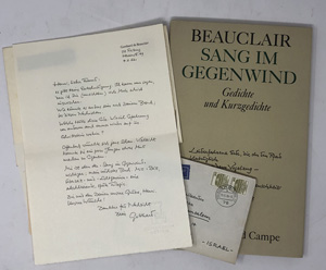Los 3025 - Beauclair, Gotthard de - Sang im Gegenwind (mit Autograph) - 0 - thumb