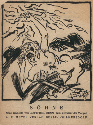 Lot 3029, Auction  122, Benn, Gottfried und Meidner, Ludwig - Illustr., Söhne