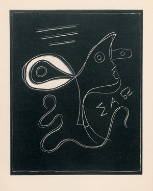 Lot 3042, Auction  122, Einstein, Carl und Braque, Georges - Illustr., Georges Braque
