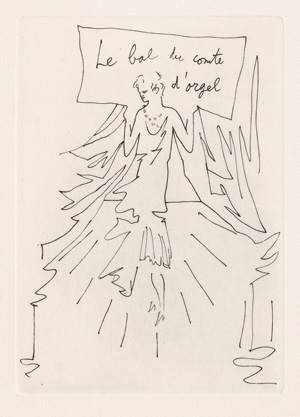 Lot 3066, Auction  122, Radiguet, Raymond und Cocteau, Jean - Illustr., Le bal du Comte d'Orgel
