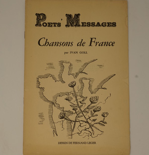 Lot 3132, Auction  122, Goll, Ivan, Chansons de France