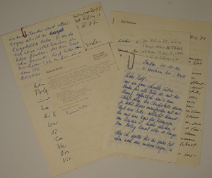 Los 3158 - Haufs, Rolf - Sammlung von 28 Briefen verschiedener Autoren  - 0 - thumb