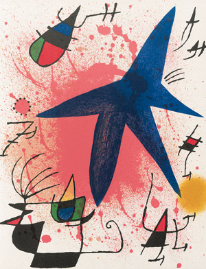 Lot 3266, Auction  122, Leiris, Michel und Miró, Joan, Joan Miró, Lithographe - Litógrafo Bände I-III esp.,engl