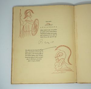 Los 3295 - Aristophanes und Picasso, Pablo - Illustr. - Lysistrata - 3 - thumb