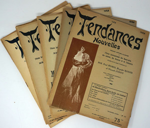 Lot 3357, Auction  122, Tendances Nouvelles, Les, Sieben Hefte der Zeitschrift