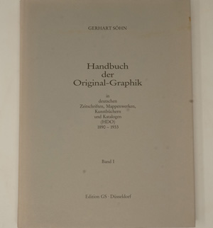 Los 3543 - Söhn, Gerhart - Handbuch der Original-Graphik  - 0 - thumb