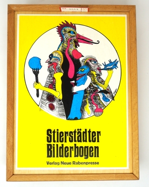 Los 3553 - Stierstädter Bilderbogen und Stomps, Victor Otto - Bände III-IV der Bibliothèque Sanssouris in Holzkassette - 2 - thumb