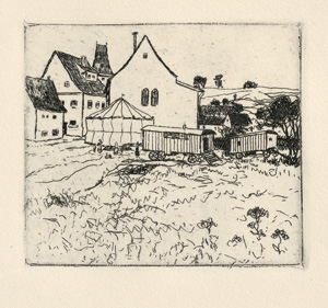Lot 3606, Auction  122, Olbricht, Alexander, Radierungen aus Weimar