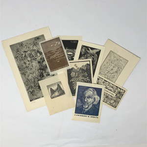 Lot 3641, Auction  122, Osteuropäische Künstler, 105 Exlibris von Jaro Beran, Frantisek Kobliha und Hugo Silersky