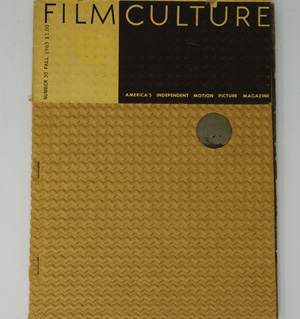 Lot 3677, Auction  122, Filmculture, Number 30, Fall 1963