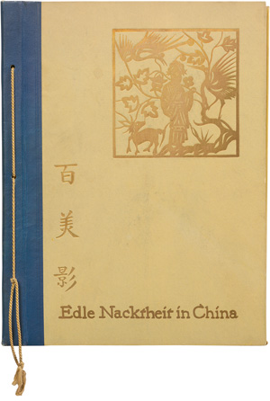 Lot 3688, Auction  122, Perckhammer, Heinz von, Edle Nacktheit in China