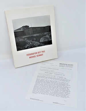 Lot 3695, Auction  122, Schmidt, Michael, Fotografien seit 1965