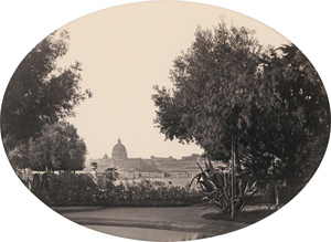 Lot 4010, Auction  122, Anderson, James, View of St. Peter's Basilica from Monte Pincio 