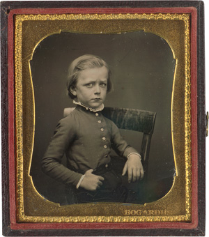 Lot 4030, Auction  122, Daguerreotypes, Portrait of a young boy