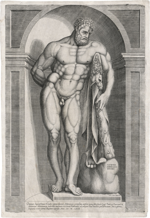Lot 5035, Auction  122, Bos, Cornelis, Herkules Farnese