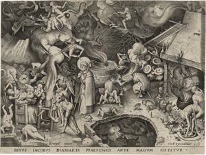 Los 5042 - Bruegel d. Ä., Pieter - nach - Der hl. Jakob und der Zauberer Hermogenes - 0 - thumb