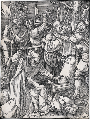 Lot 5068, Auction  122, Dürer, Albrecht, Vertreibung der Händler; Gefangennahme Christi