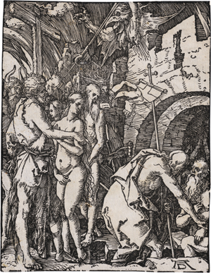 Lot 5072, Auction  122, Dürer, Albrecht, Christus in der Vorhölle; Das Jüngste Gericht