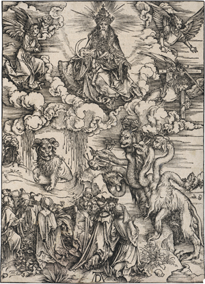 Lot 5073, Auction  122, Dürer, Albrecht, Das Tier mit den Lammshörnern