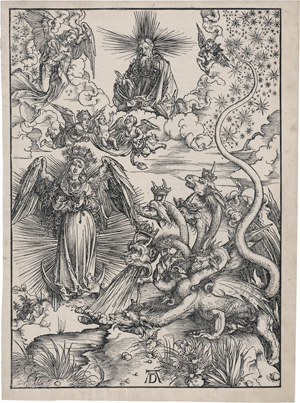 Los 5074 - Dürer, Albrecht - Das Sonnenweib und der siebenköpfige Drache - 0 - thumb