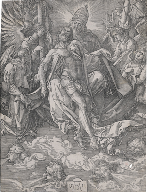 Lot 5075, Auction  122, Dürer, Albrecht, Die heilige Dreifaltigkeit (Der Gnadenstuhl)