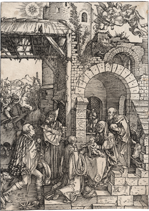 Lot 5078, Auction  122, Dürer, Albrecht, Die Anbetung der Könige