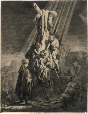 Los 5182 - Rembrandt Harmensz. van Rijn - Die Große Kreuzabnahme - 0 - thumb