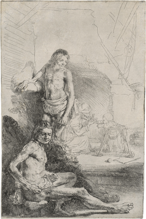Los 5191 - Rembrandt Harmensz. van Rijn - Zwei männliche Akte - 0 - thumb