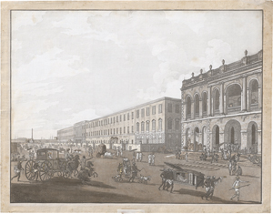 Lot 5255, Auction  122, Daniell, Thomas, Old Court House and Street,Calcutta