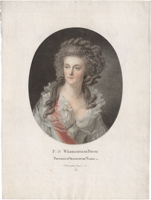 Los 5262 - Descourtis, Charles Melchior - Bildnis der Wilhelmine von Preußen - 0 - thumb